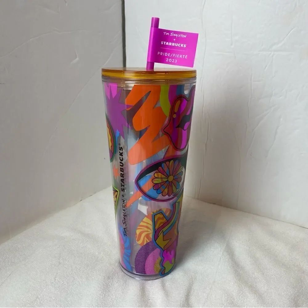 Tim Singleton xStarbucks Collaboration New With Tags 24Oz Tumbler